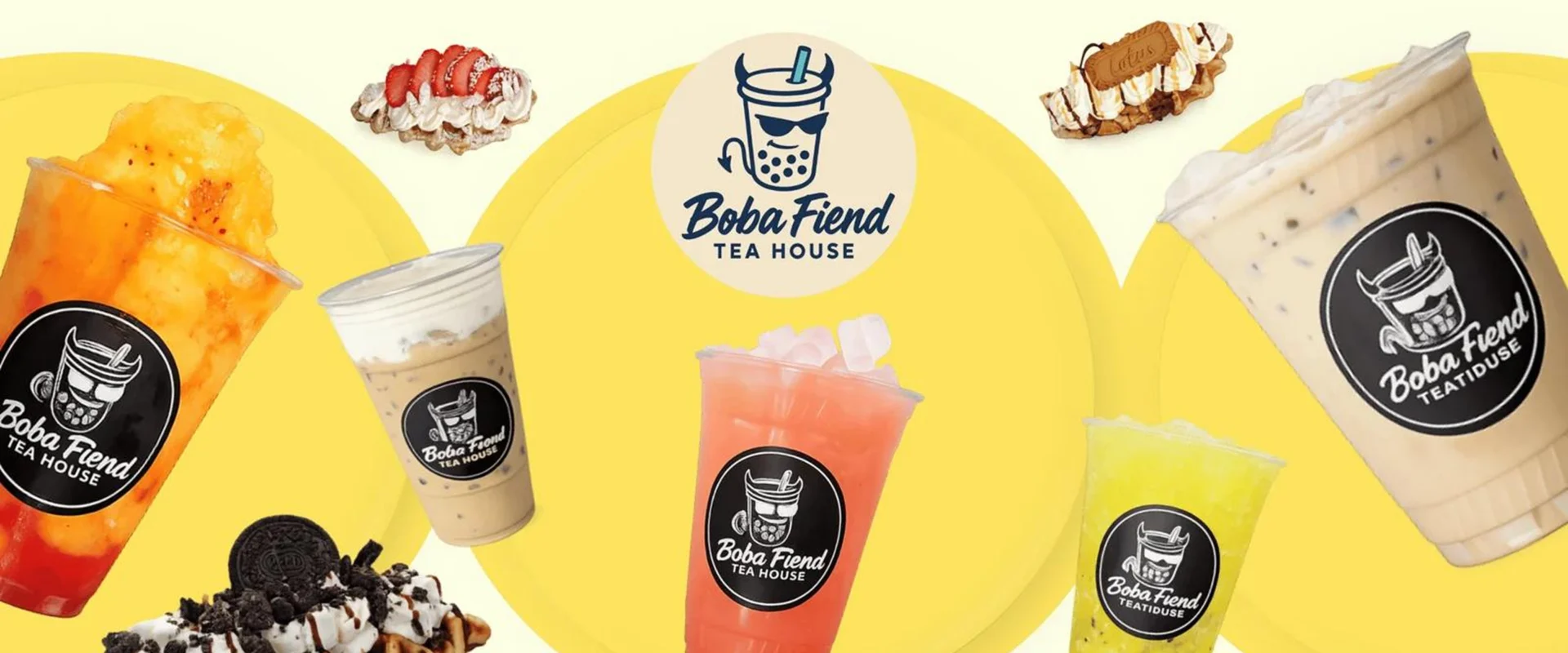 Boba Fiend Tea House Background
